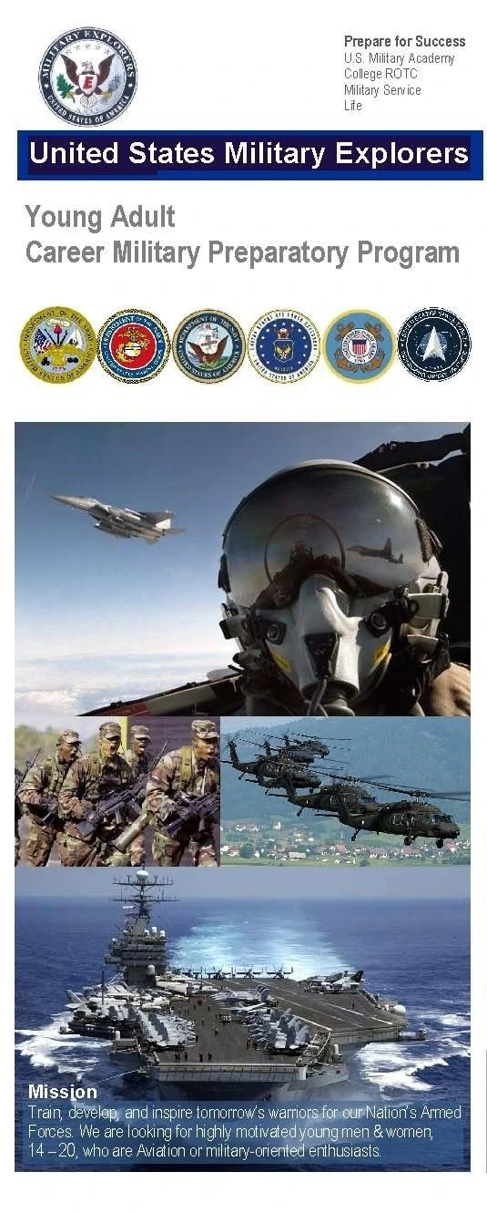 Military Exploring Brochure (8 1/2 x 11)